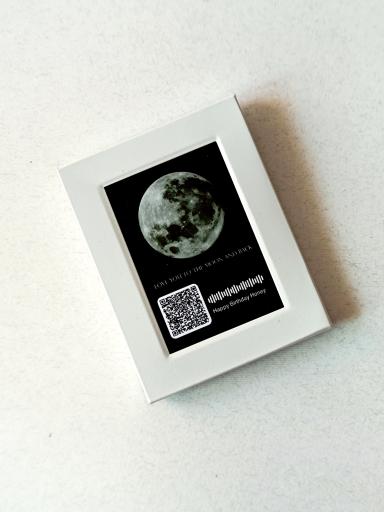 مینی تابلو ماه - طرح ۱ 