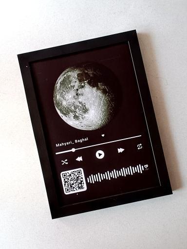  تابلو ماه شب دلخواه - طرح 1