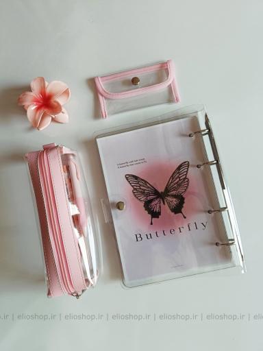 کلاسورشفاف پروانه - کد3