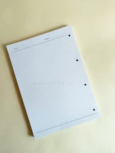 کاغذ یدک کلاسورشفاف 