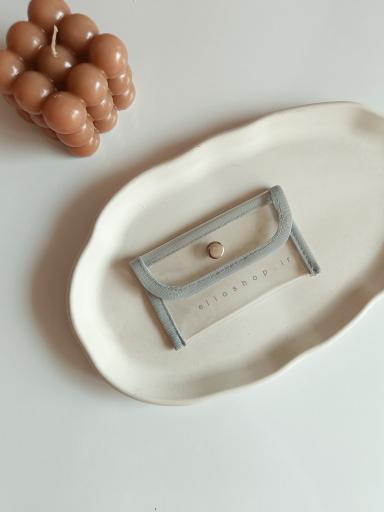 جاکارتی شفاف طوسی