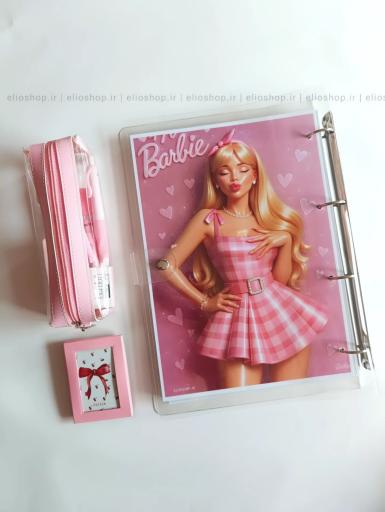 کلاسور شفاف طرح باربی